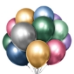 Picture of Shiny Metallic Assorted Latex balloons 10 In. 10 Pcs.