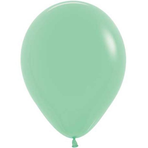 Picture of Pastel Mint green balloons 10 In. 20 Pcs.