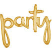 Picture of Golden Party Letter Foil Balloon 45 In.