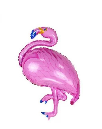 Picture of Pink Flamingo Shape Foil Balloon