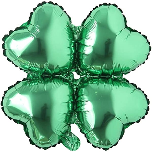 Picture of Green Flower Shape Foil Balloon 
