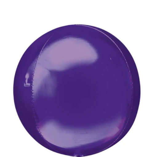 Picture of Purple Orbz Foil Balloon 