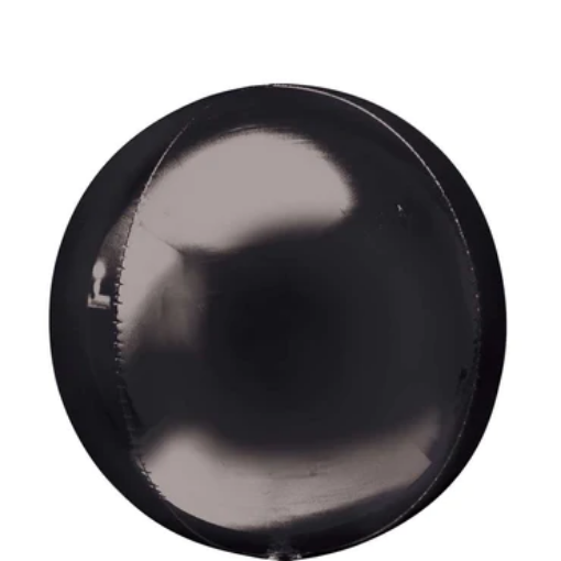 Picture of Black Orbz Foil Balloon 