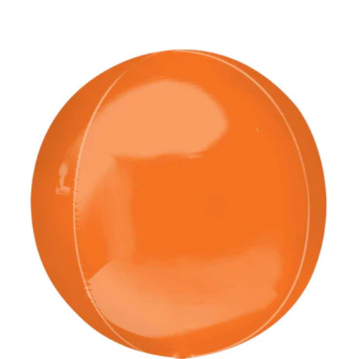 Picture of Orange Orbz Foil Balloon 