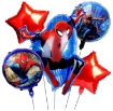 Picture of Spider Man Balloon Bouquet 5 Pcs. Set