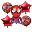 Picture of Spider Man Balloon Bouquet 5 Pcs. Set