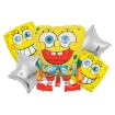 Picture of Sponge Bob Balloon Bouqet 5 Pcs. Set