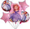 Picture of Sofia Balloon Bouquet 5 Pcs. Set