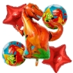 Picture of Dinosaur Balloon Bouquet 5 Pcs. Set