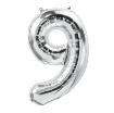 Picture of Silver Number Foil Balloon 
