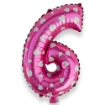 Picture of Pink Heart Numbers Balloons