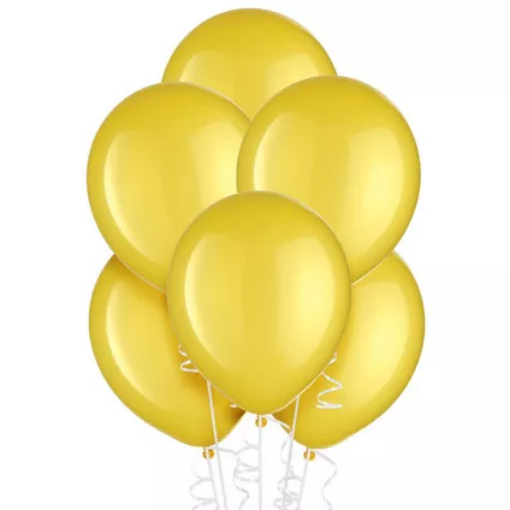 Picture of Yellow Sunshine Latex balloons 10 Inch, 20 pcs