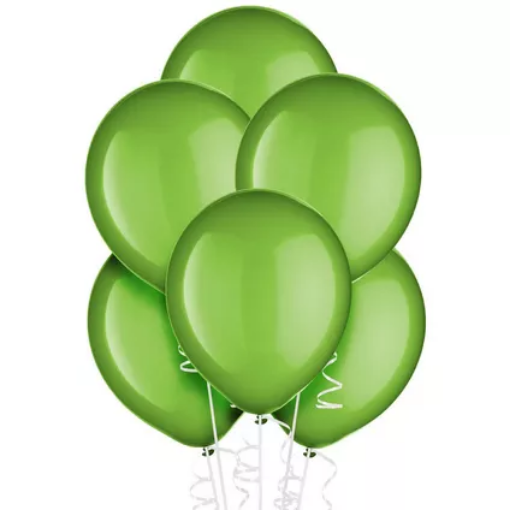 Picture of Kiwi Light Green Latex balloons 12 inch 20 pcs