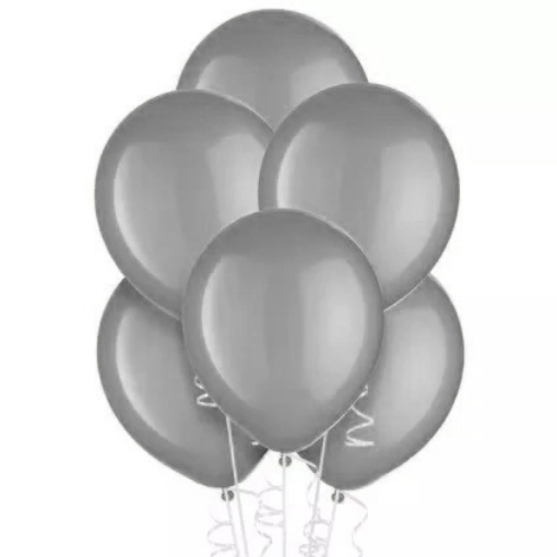 Picture of Grey Latex balloons 10 Inch-20 pcs