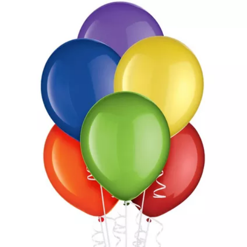 Picture of Assorted Latex balloons 10 Inch - 20 Pcs