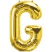 Picture of Golden Letter Shape Foil Balloons