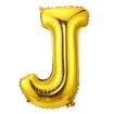 Picture of Golden Letter Shape Foil Balloons