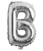 Picture of Silver Letter Shape Foil Balloons 