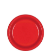 Picture of Apple Red Plastic Plates 7In , 20Pcs