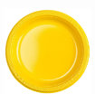 Picture of Yellow Sunshine Plastic Plates 10 Pcs.