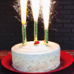 Picture of Sparkling Candle For Birthday Cakes 