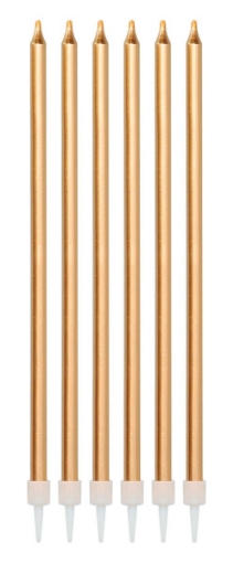 Picture of Golden Pencil Candle For Birthday Cakes