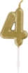 Picture of Golden Mini Number Candle For Birthday Cakes