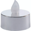 Picture of Metallic Silver Tealight Flameless LED Candle