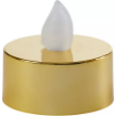 Picture of Metallic Gold Tealight Flameless LED Candle