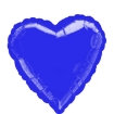 Picture of Blue Heart Shape Foil Balloon 18 In.