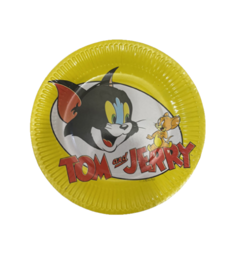 Picture of Tom And Jerry Round Paper Plates 10 Pcs.