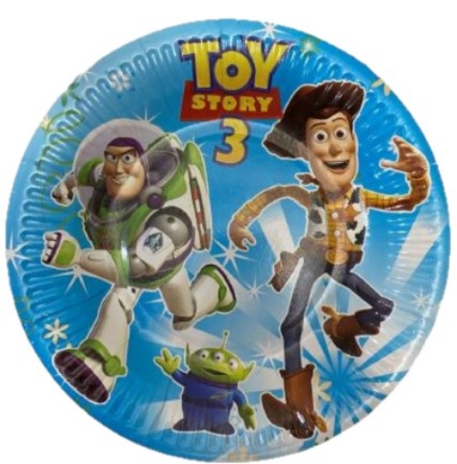 Picture of Toy Story Round Paper Plates 9in, 10pcs