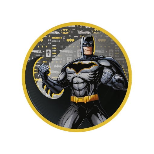 Picture of Batman Paper Plates 10 Pcs.