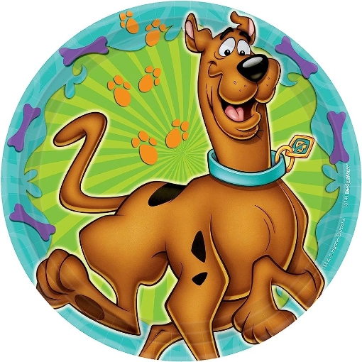 Picture of Scooby Doo Paper Plates 9in, 10pcs