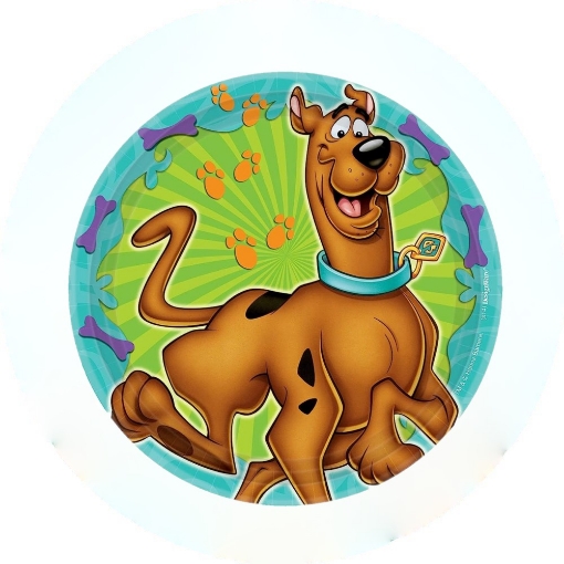 Picture of Scooby Doo Paper Plates 7in, 10pcs
