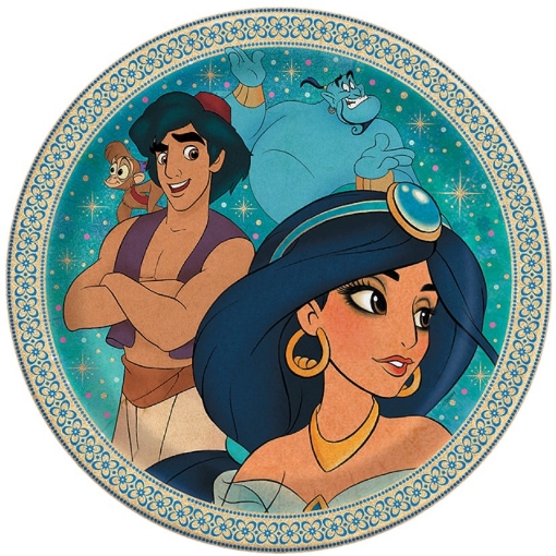 Picture of Aladdin Paper Plates 9in, 10pcs