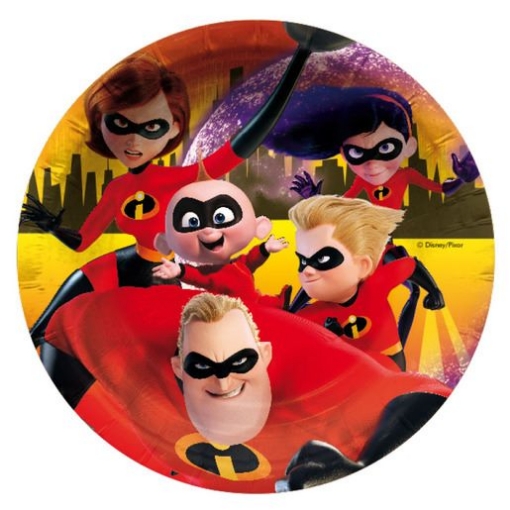 Picture of The Incredibles Paper Plates 9in, 10pcs