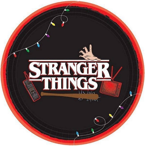 Picture of Stranger Things Paper Plates 9in, 10pcs