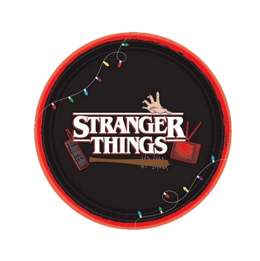 Picture of Stranger Things Paper Plates 7in, 10pcs