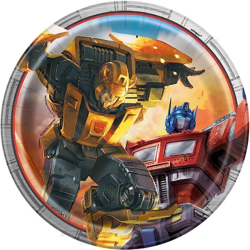 Picture of Transformers Paper Plates 9in, 10pcs