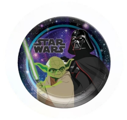 Picture of Star Wars Paper Plates 7in, 10pcs