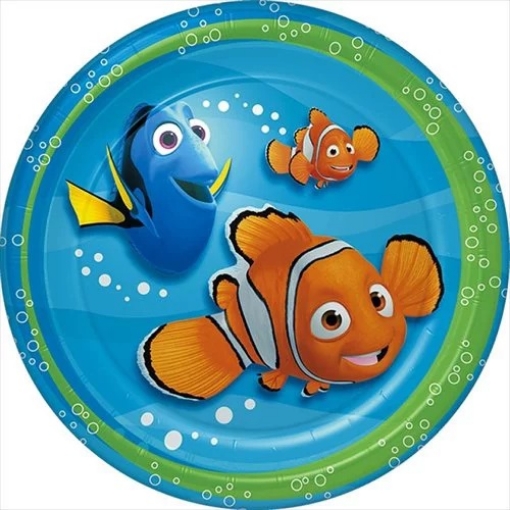 Picture of Finding Nemo Paper Plates 9in, 10pcs
