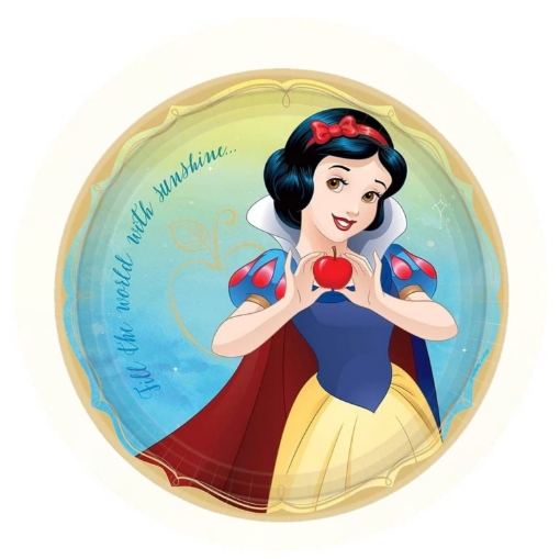 Picture of Snow White Paper Plates 7in, 10pcs