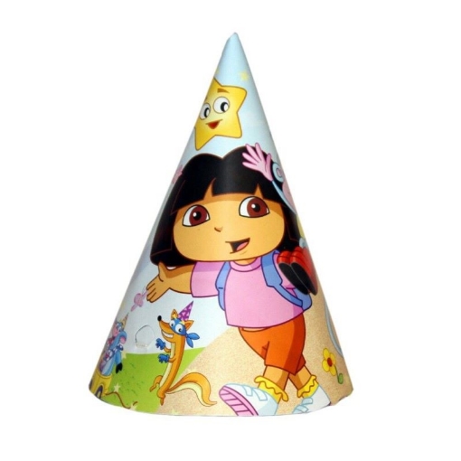 Picture of Dora Birthday Caps
