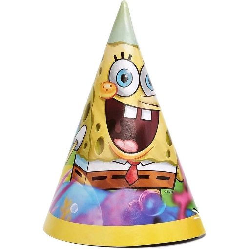 Picture of SpongeBob SquarePants Birthday Caps