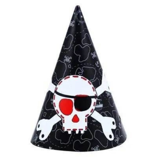 Picture of Little Pirate Birthday Caps