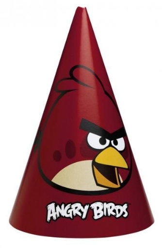 Picture of Angry Bird Birthday Caps