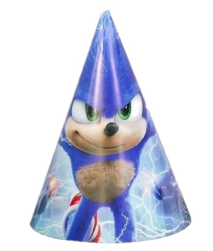 Picture of Sonic Birthday Caps