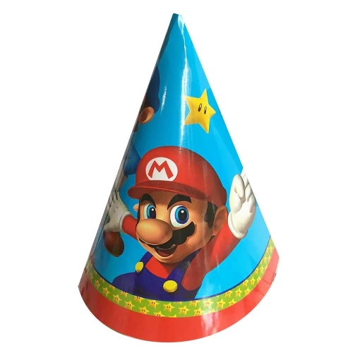 Picture of Super Mario Birthday Caps