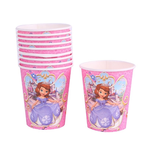 Picture of Sofia The First Paper Cups 10 Pcs